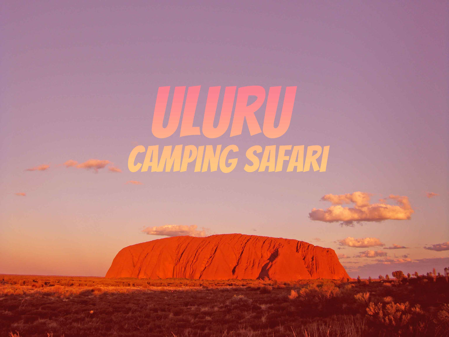 Uluru Ayers Rock 3 dagen (2 nachten) kampeersafari van/naar Alice Springs