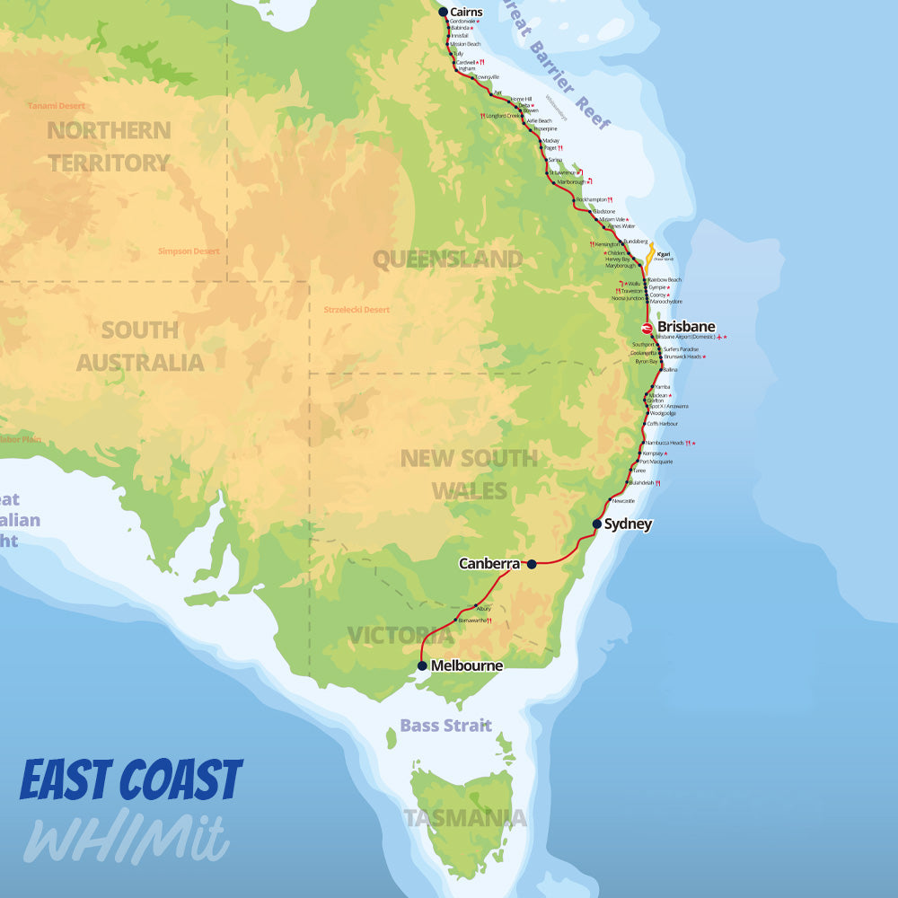 Whimit Pass (60 Tage) nur Ostküste - digital per Email